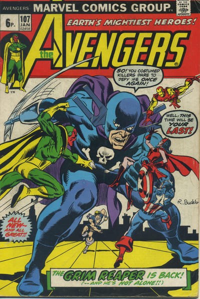 AVENGERS #107B