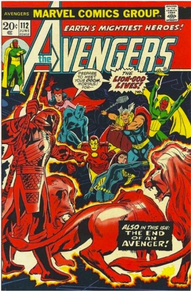 AVENGERS #112