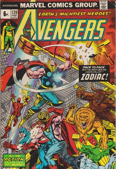 AVENGERS #120B