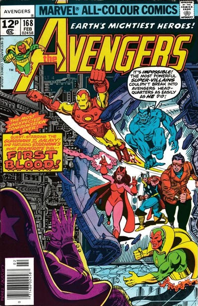 AVENGERS #168B