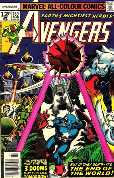 AVENGERS #169B