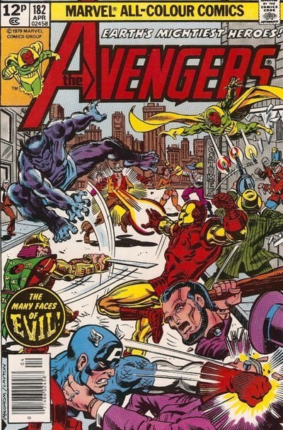 AVENGERS #182B
