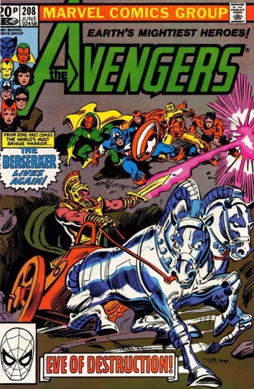 AVENGERS #208C