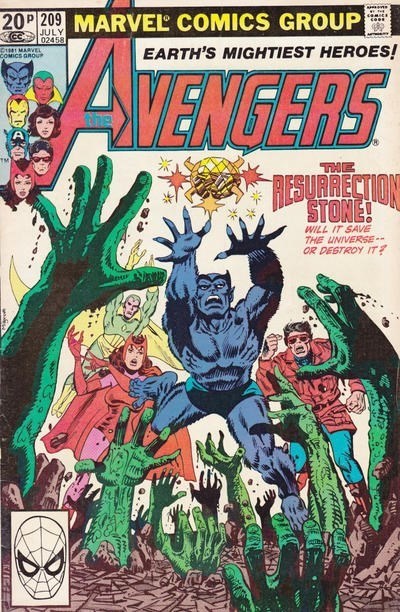 AVENGERS #209C