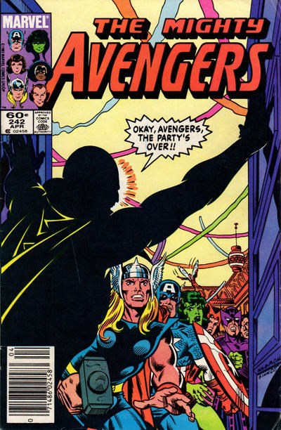 AVENGERS #242B