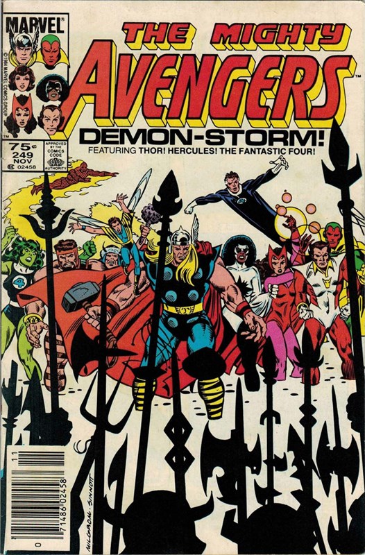 AVENGERS #249C