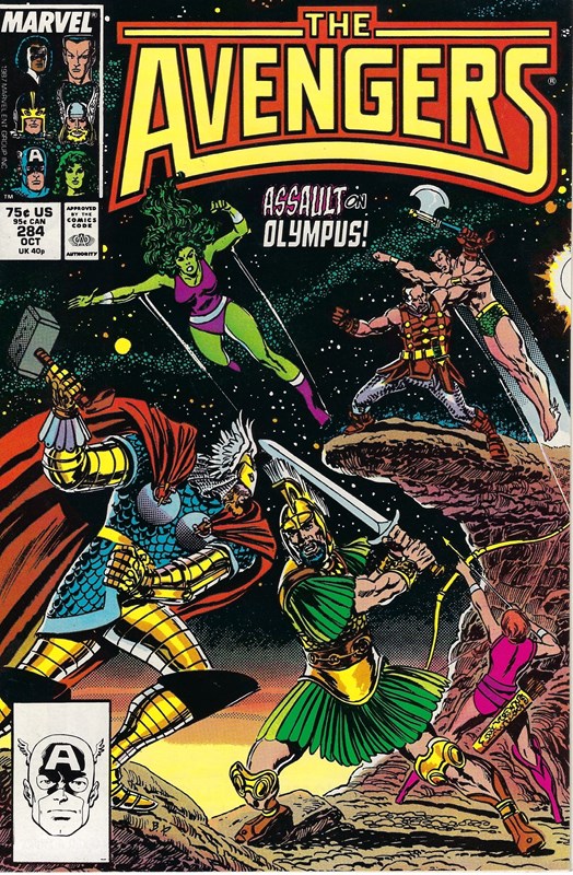 AVENGERS #284