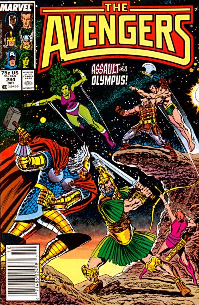 AVENGERS #284B