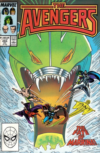 AVENGERS #293
