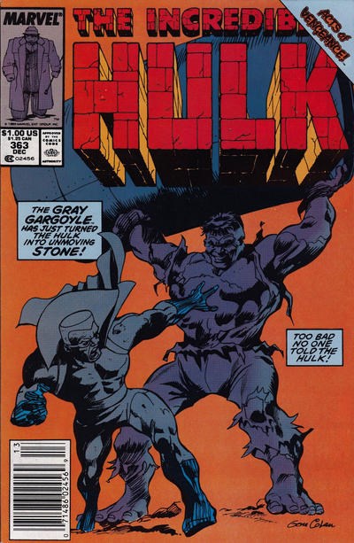 THE INCREDIBLE HULK #363-MJ