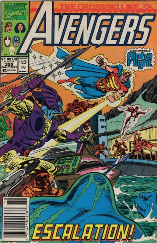 AVENGERS #322B