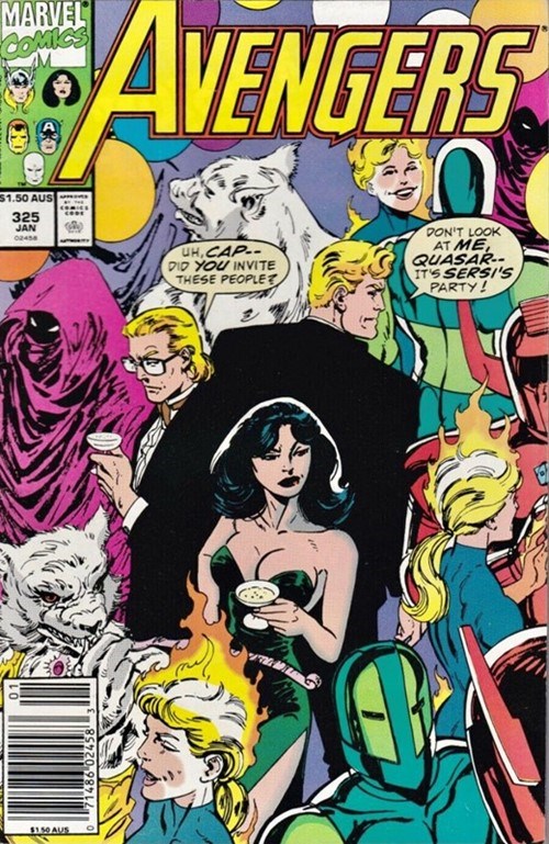 AVENGERS #325C