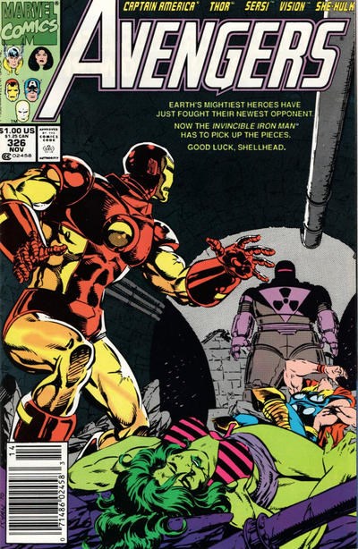 AVENGERS #327-MJ
