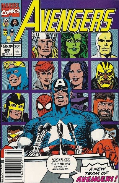AVENGERS #329B