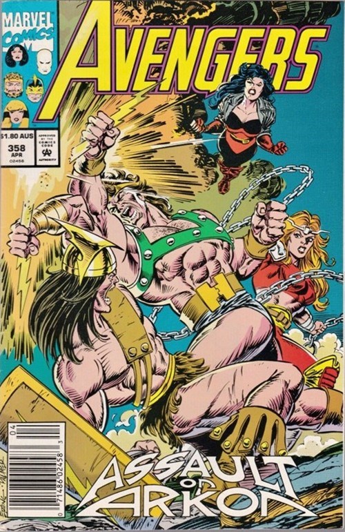 AVENGERS #358C