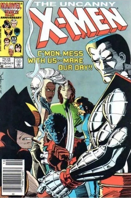 THE UNCANNY X-MEN #210B