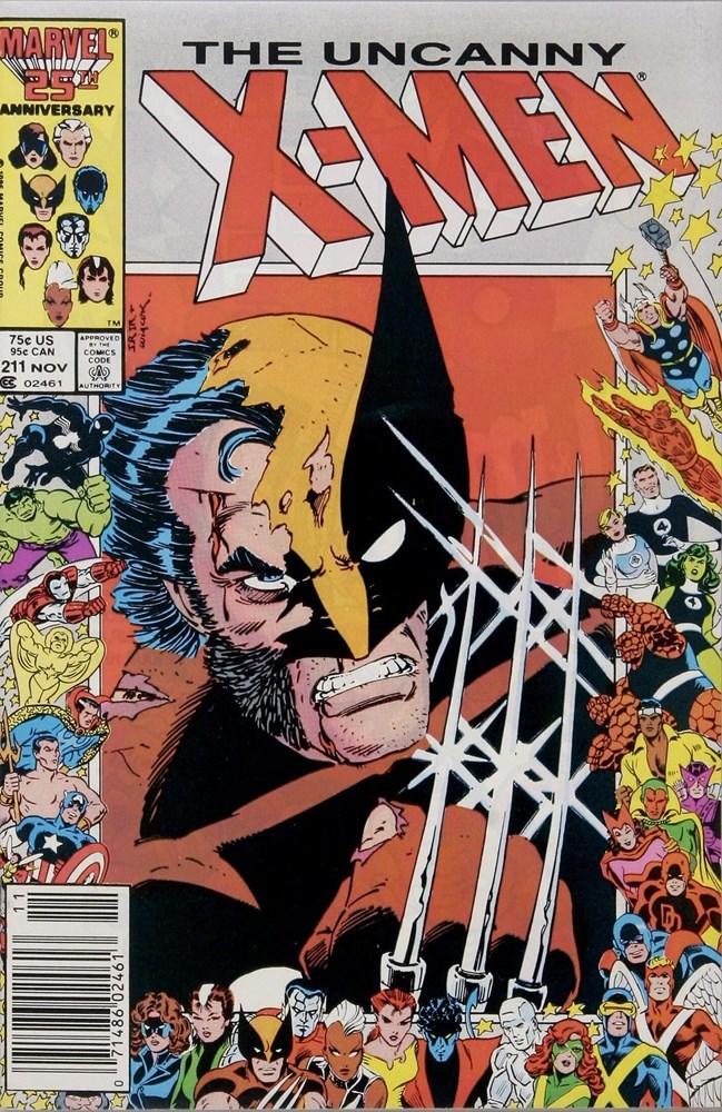 THE UNCANNY X-MEN #211-MJ