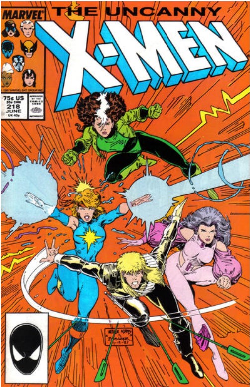 THE UNCANNY X-MEN #218