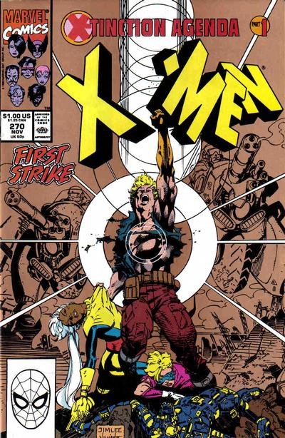 THE UNCANNY X-MEN #270-2nd