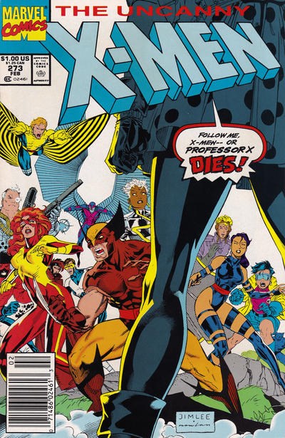 THE UNCANNY X-MEN #273-MJ