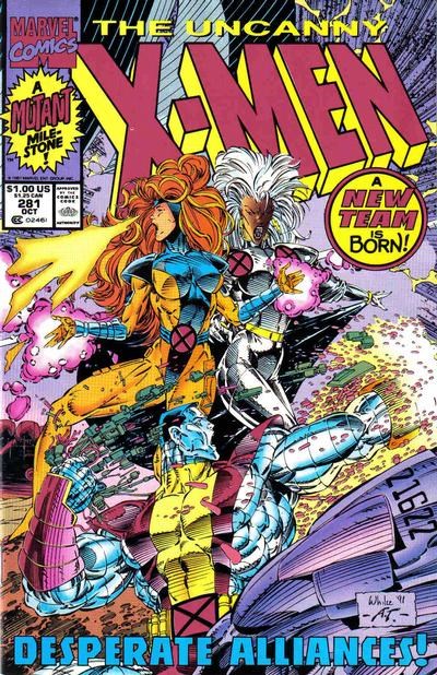 THE UNCANNY X-MEN #281-2nd