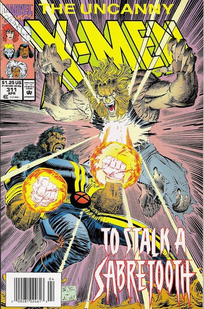 THE UNCANNY X-MEN #311B