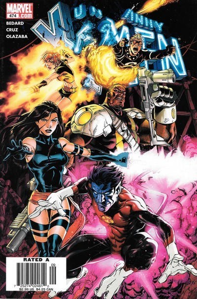 THE UNCANNY X-MEN #474B