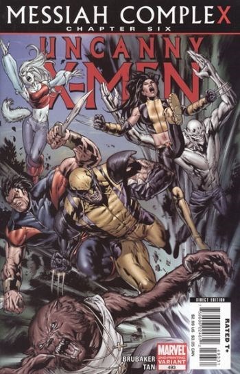 THE UNCANNY X-MEN #493-2nd