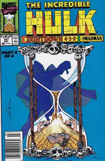 THE INCREDIBLE HULK #367-MJ-B