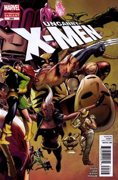 THE UNCANNY X-MEN #544-2nd