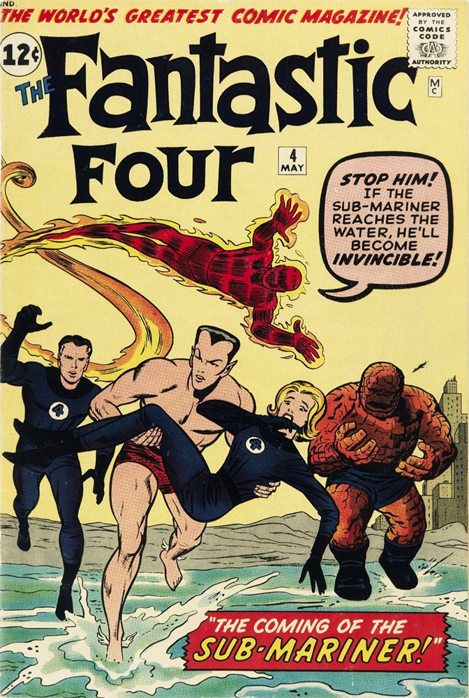 THE FANTASTIC FOUR #4