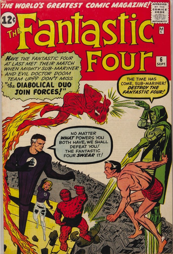 THE FANTASTIC FOUR #6
