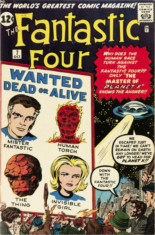 THE FANTASTIC FOUR #7