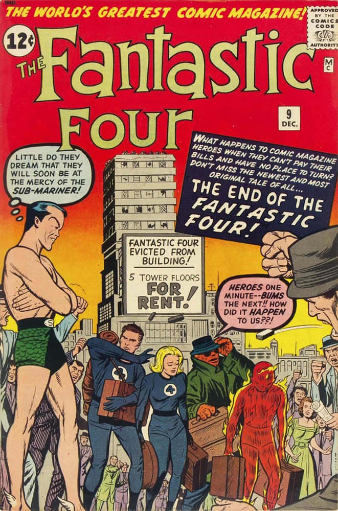 THE FANTASTIC FOUR #9