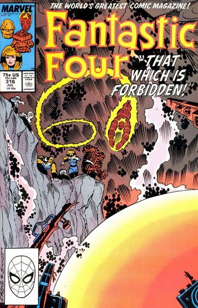 THE FANTASTIC FOUR #316