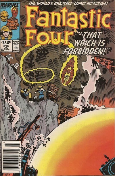 THE FANTASTIC FOUR #316B