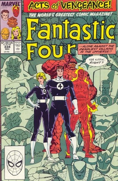 THE FANTASTIC FOUR #334