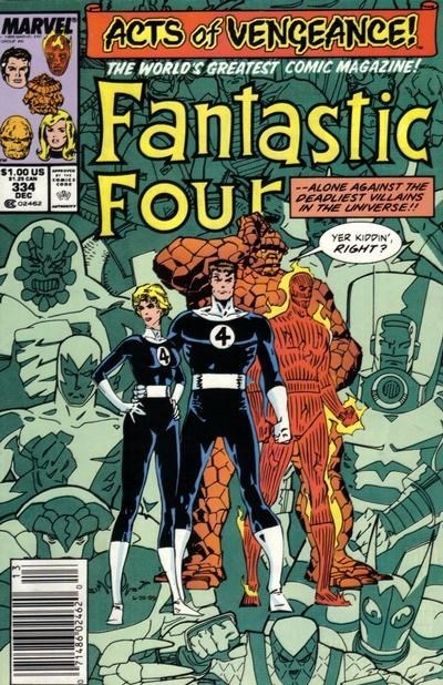 THE FANTASTIC FOUR #334B