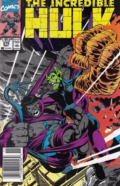 THE INCREDIBLE HULK #375-MJ