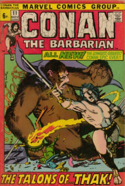CONAN THE BARBARIAN #11B