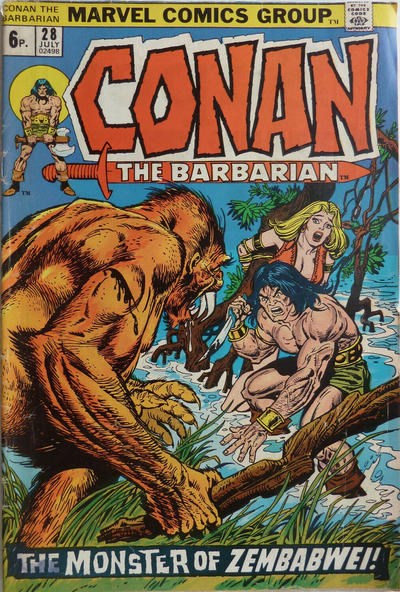 CONAN THE BARBARIAN #28B