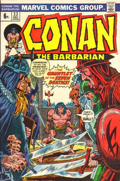 CONAN THE BARBARIAN #33B