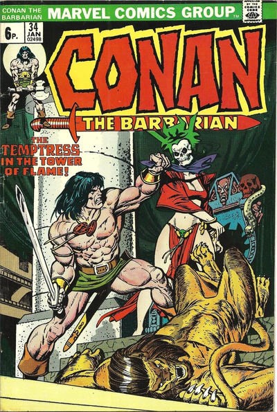 CONAN THE BARBARIAN #34B