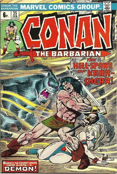 CONAN THE BARBARIAN #35B