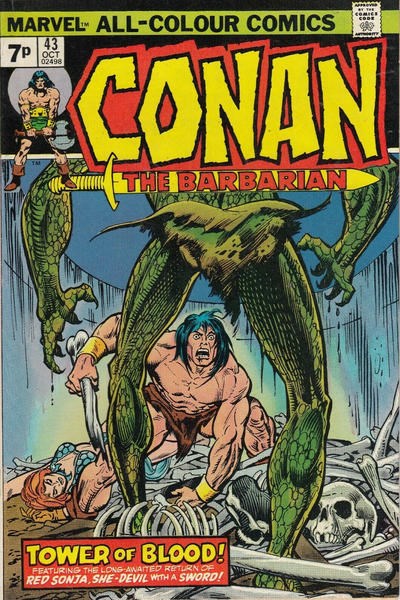 CONAN THE BARBARIAN #43B