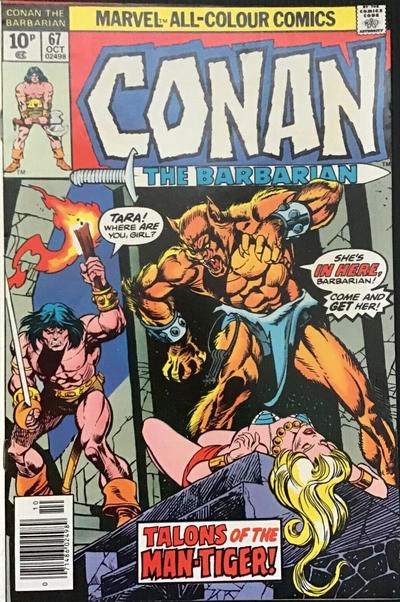 CONAN THE BARBARIAN #67C