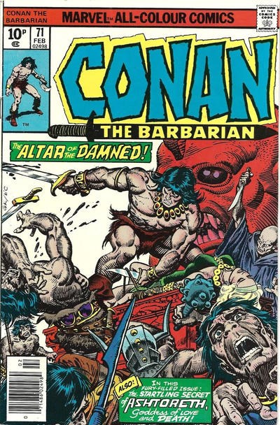 CONAN THE BARBARIAN #71B