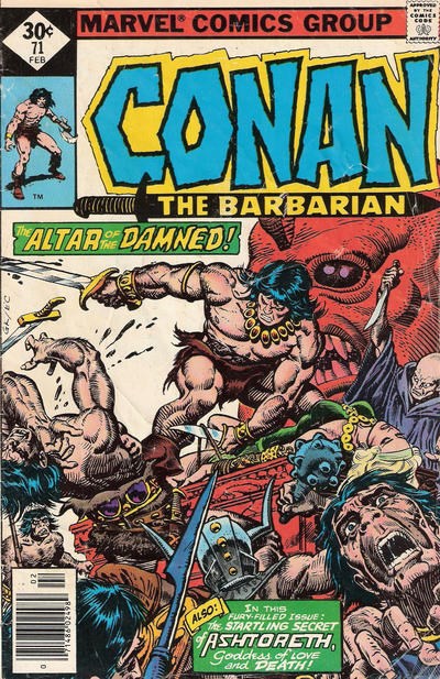 CONAN THE BARBARIAN #71C