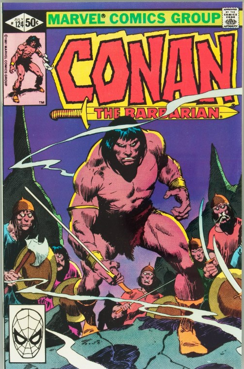CONAN THE BARBARIAN #124