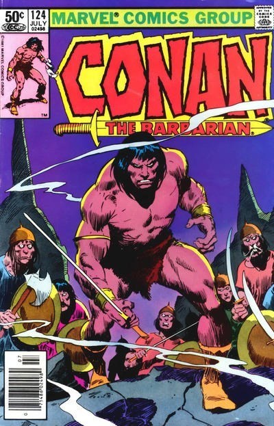 CONAN THE BARBARIAN #124B